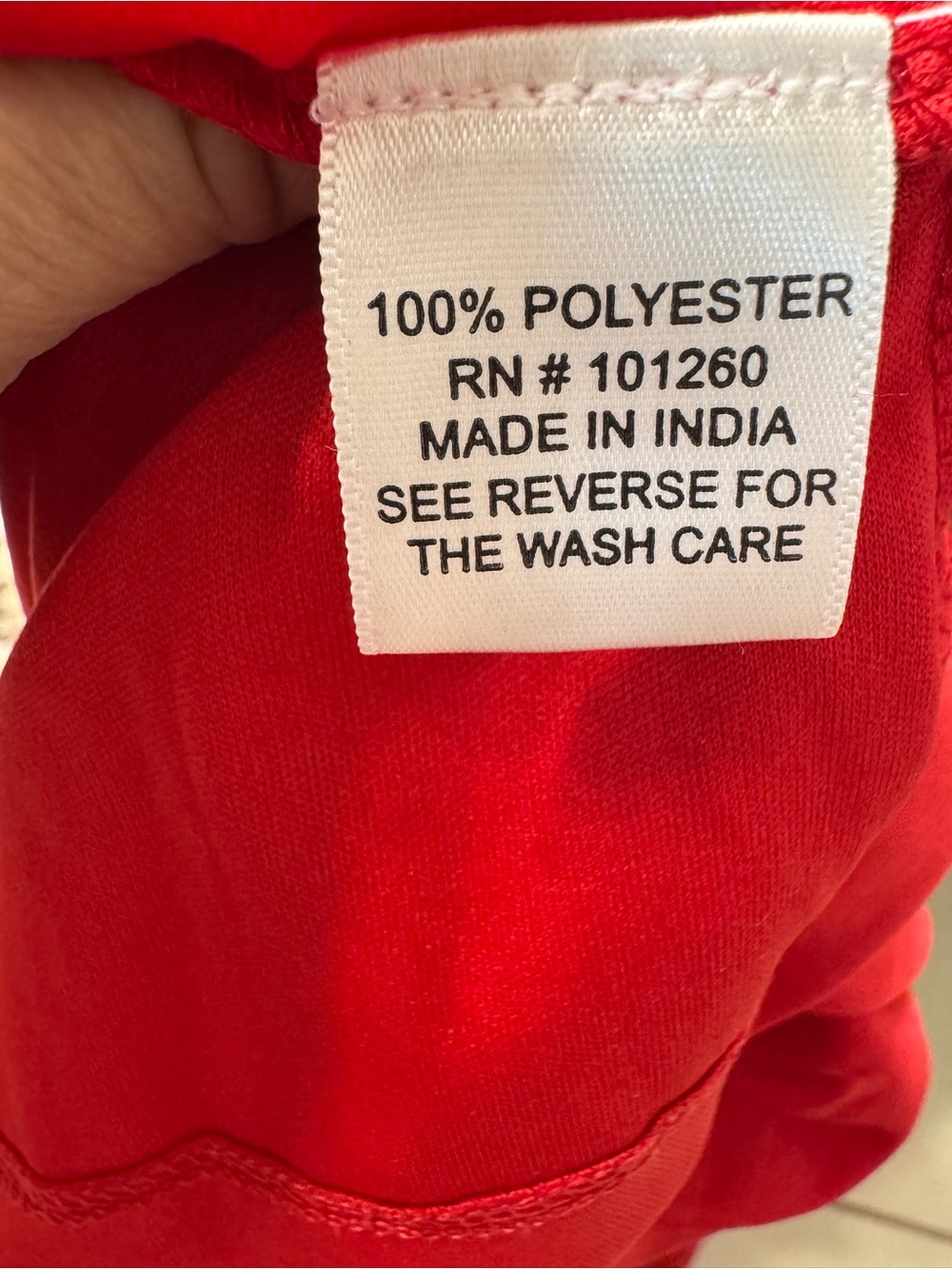 HER Destiny Pleated Red Skirt with Tie Waist - Picture 5 of 5